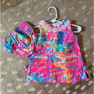 Colorful Baby Lilly dress. Size 3-6 months